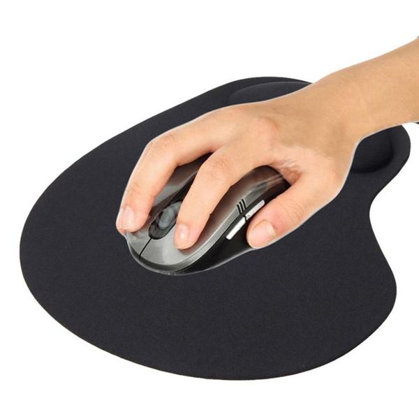 

mouse pads & wrist rests classic black mice pad comfort with support rest mat dustproof antislip for computer pc laptop