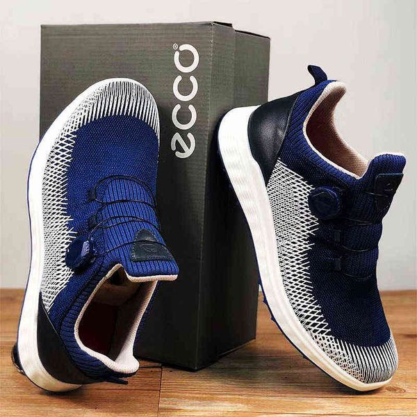 

golf shoes brand men's waterproof genuine 220408