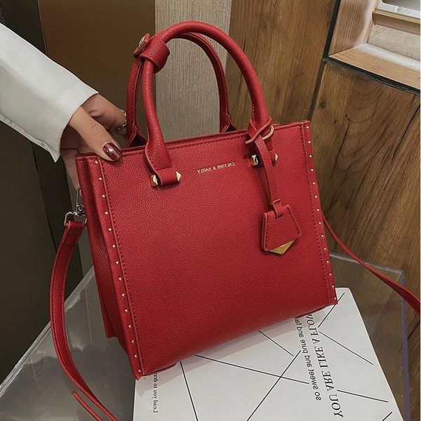 

luxury herme handbags and storage paul red wedding bag female 2021 new fashion large capacity single shoulder mes 1qb5