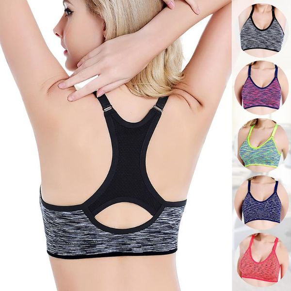 

yoga outfit tingyuzhu ladies sports bra, fitness running, seamless bra adjustable vest