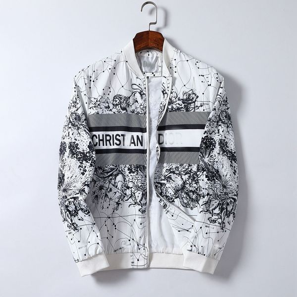 

classic print men's jacket instagram fashion hoodie trench designer women's casual dust-proof clothing fall personality charm zppe, Black;brown