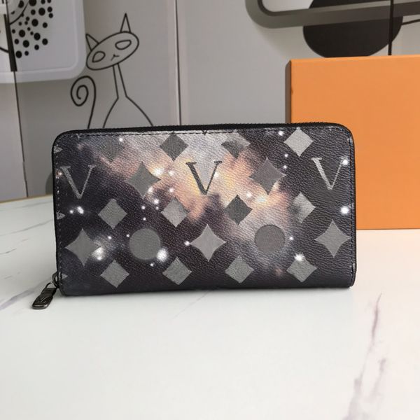 

2021 fashion flowers designer wallets luxurys men women leather bags classic letters key coin purse original box plaid card holder 63872, Red;black