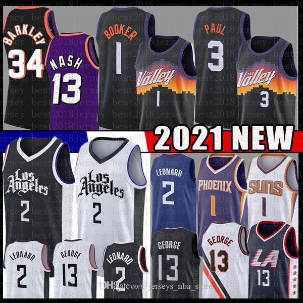 

kawhi 2 devin 1 booker leonard 3 chris paul 13 george basketball jersey steve 13 nash charles 34 barkley mesh los retro angeles jerseys, Black;red