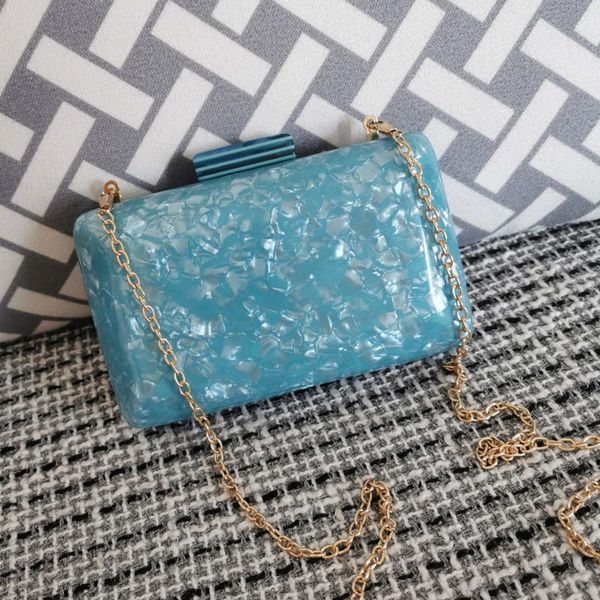 

brand fashion acrylic bags evening cute handbags party prom purses woman wedding bride casual clutch pink blue