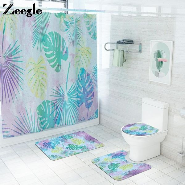 

bath mats home decor mat and shower curtain set modern style anti-slip floor carpet for bathroom memory foam toilet rug