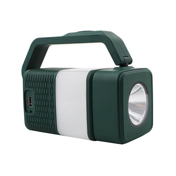 

portable lanterns 4 in 1 gift outdoor waterproof with handle usb rechargeable lantern camping lamp bluetooth speaker fishing night light