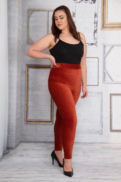 

women's leggings orange corduroy fabric lycra pants 65 n22740, Black