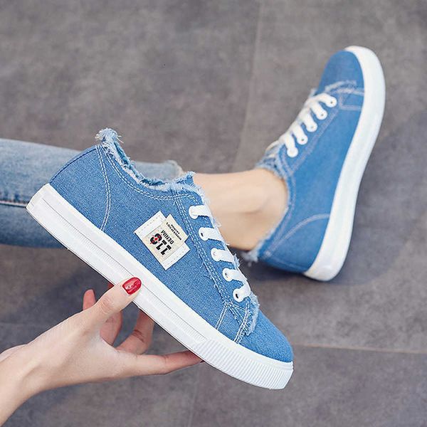 

dress shoes canvas shoes woman lace-up spring/summer women sneakers denim fashion trainers breathable girl women canvas 2021 u8rv, Black