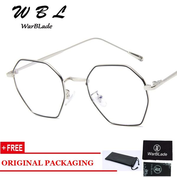 

fashion sunglasses frames warblade 2021 hexagon shapes brand designer men transparent lens sun glasses lady uv400, Black