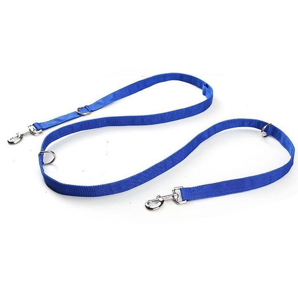 

spring 2021 multi-functional two-way dog traction belt collars & leashes
