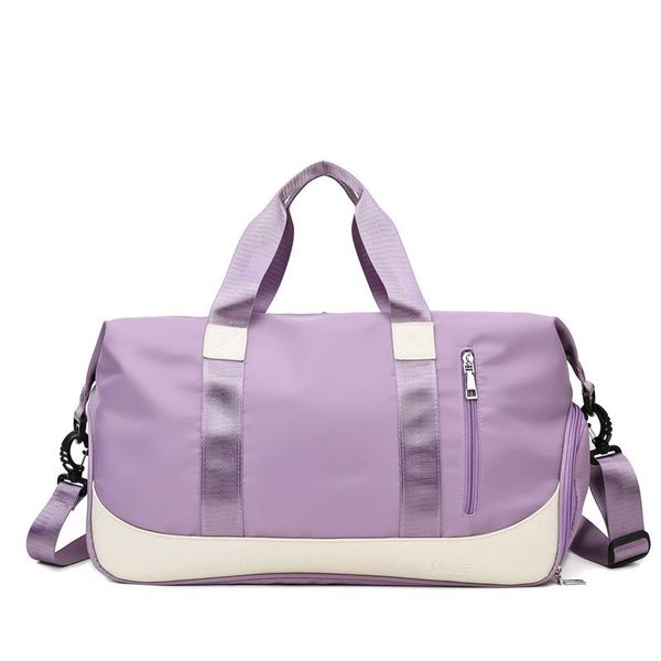 

duffel bags sport duffle bag foldable travel gym carry on luggage tote weekender handbags for women shoe compartment wet pocket