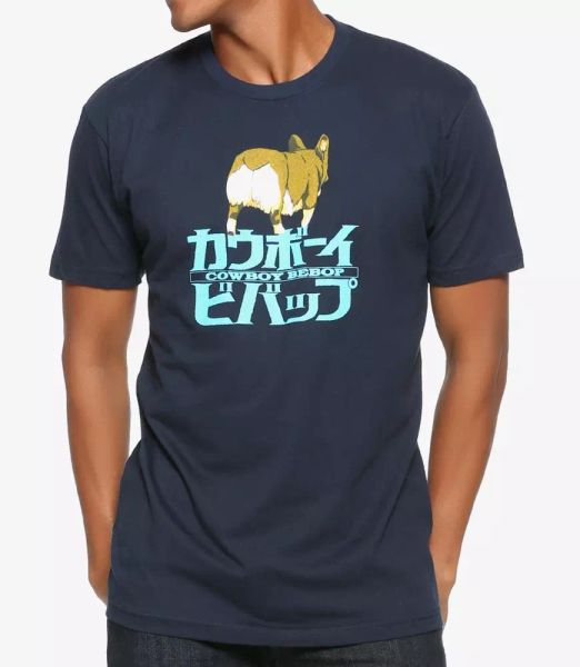 

Anime COWBOY BEBOP behEINd EIN KANJI T-Shirt NEW 100% Authentic, White;black