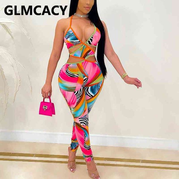

spaghetti strap cut out skinny jumpsuit summer beach overalls 210702, Black;white