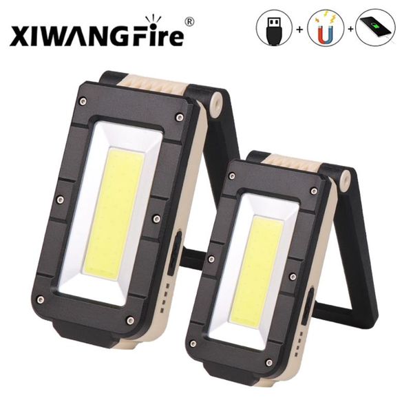 

other led lighting work light usb rechargeable multifunction 180 adjustable portable foldable magnet design camping lamp lanterna