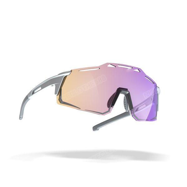 

glasses outdoor designer sunglasses for men colorful electroplated polarized rimless windproof running shades fashion, White;black