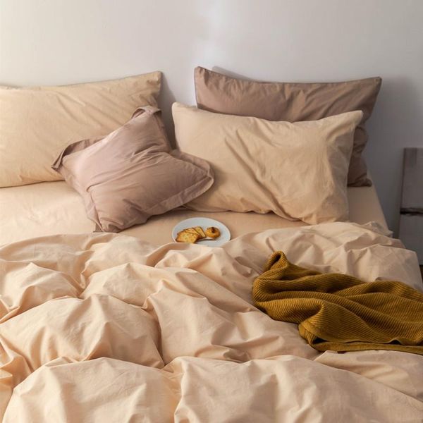 

bedding sets minimalist nordic set full size sheet comforter pillowcase double bedroom parure de lit home textile df50sjt
