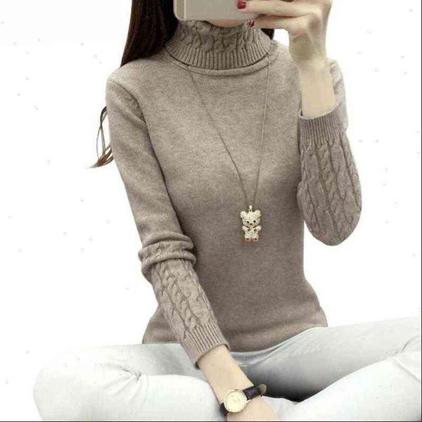 

women turtleneck sweaters sweater winter thick warm and pullovers knit long sleeve cashmere female jumper, White;black