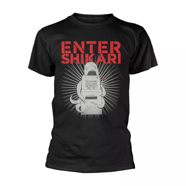 

enter shikari synaw licensed men t-shirt, White;black