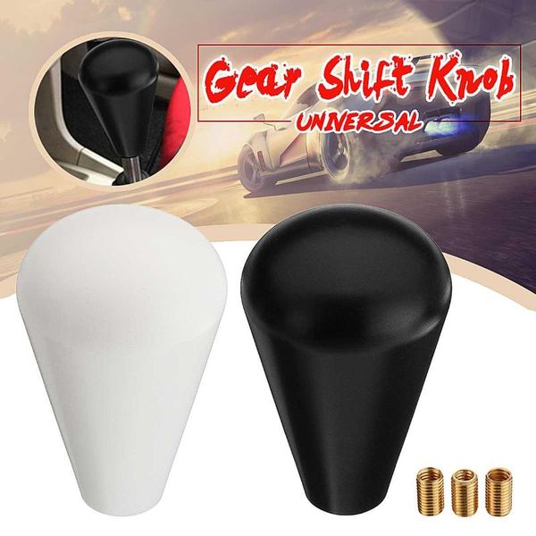 

shift knob universal car gear head shifter lever stick m10x1.5mm black white
