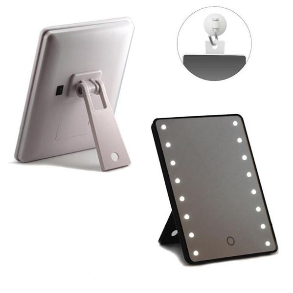

compact mirrors led professional lighted mirror with light for makeup adjustable 16 touch screen table make-up