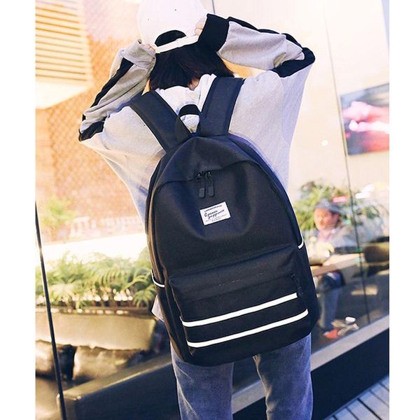 

backpack waterproof women school bags for girls large capacity usb charge men laptravel bag