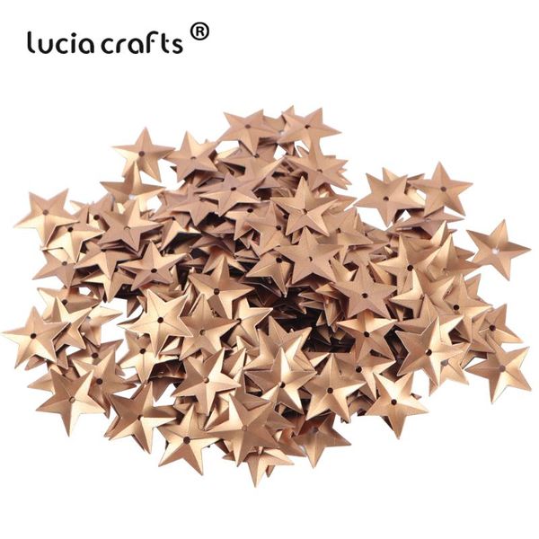 

lucia crafts 6 colors star shape sequin for diy party decor 20g/lot d0216 sashes