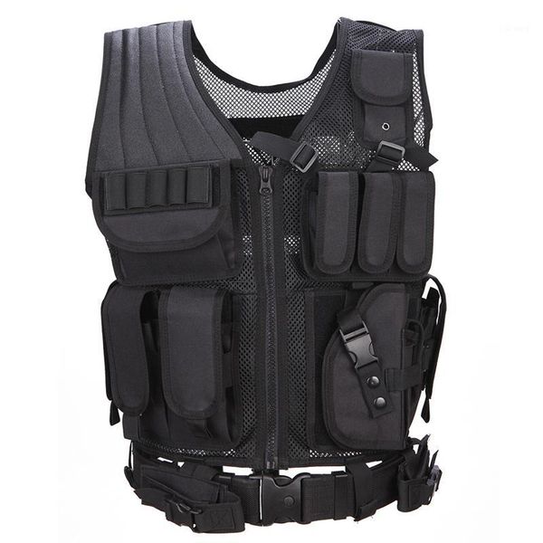 

clothing vest tactical chemise militaire uniforme militar army combat shirt colete tatico hunting multi-functional, Black;white