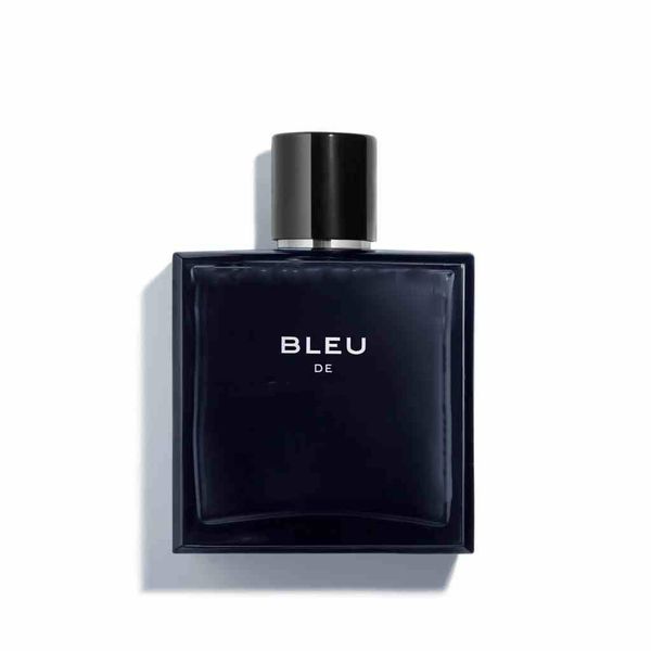 

2020 men fragrance 100ml bleu bottle perfume spray 3.4fl.oz. cologne fresh clean woody scented parfum