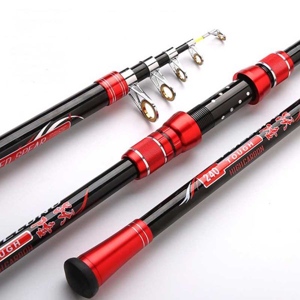 

boat fishing rods 2.1m2.4m2.7m3.0m3.6m3.9m4.2m4.5m rod epoxy resin rotating portable ultra light hard sea