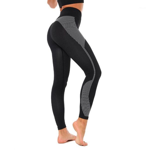 

yoga outfit women high waist women's push-up leggins sports wear leggings workout clothes for seamless gray pants