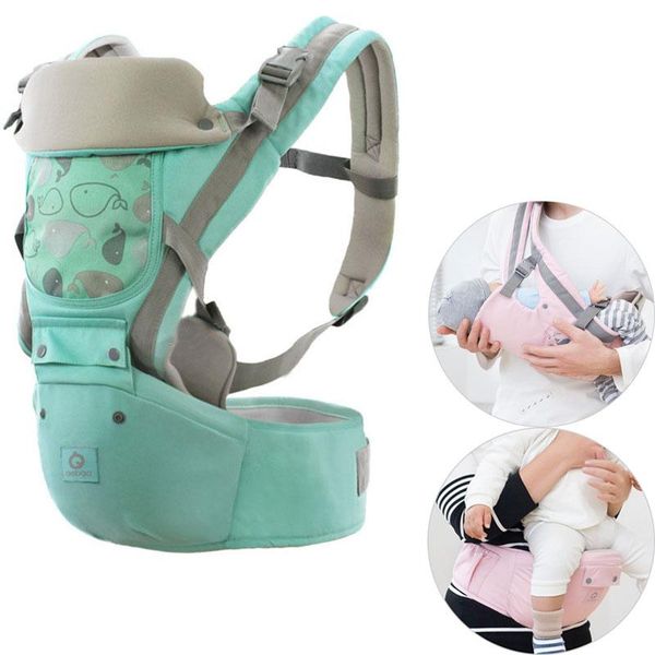 

ergonomic baby carrier infant hipseat waist front facing kangaroo sling for travel 0-36m 20kg carriers, slings & backpacks