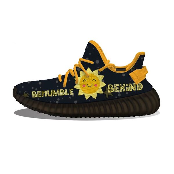 

diy custom be humble be kind running shoes mesh printed mens womens trainers outdoor sports sneakers wef7