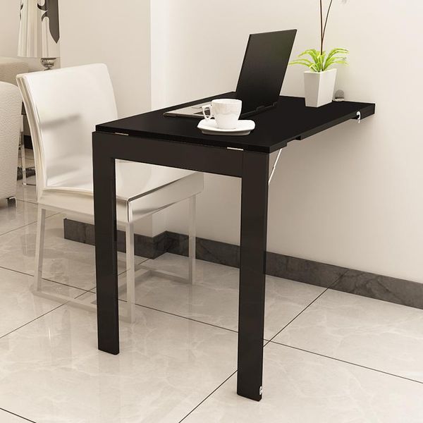 

camp furniture wall hanging small table foldable kitchen against narrow