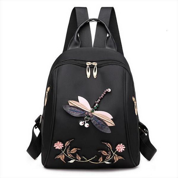 

summer casual oxford womens backpack student girls school bag lady travel