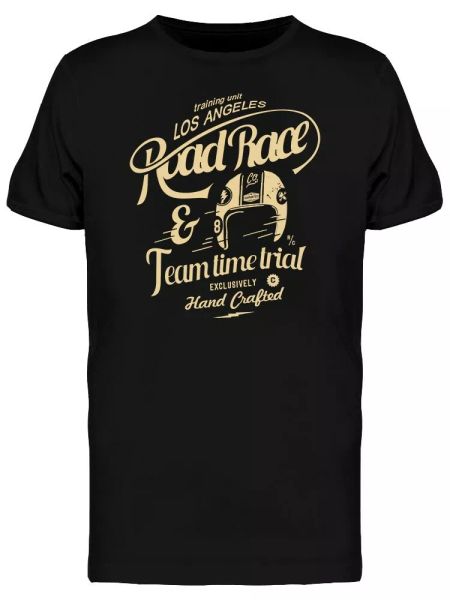 

La Road Race Men's Tee -Image by Shutterstock, White;black