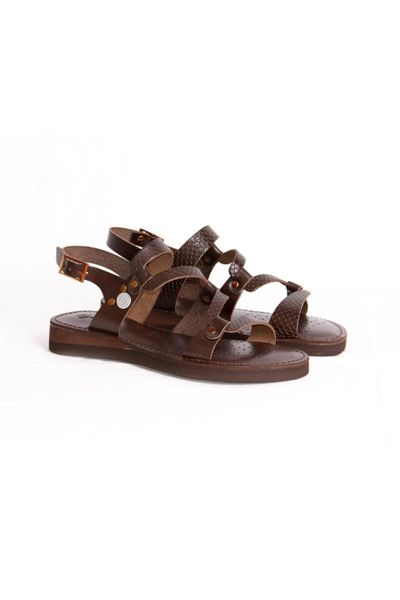 

sandals women's leather, Black