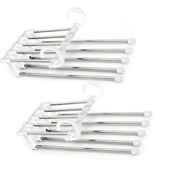 

laundry bags smart clothes hanger adjustable stainless steel 34x19x13cm pants scarf