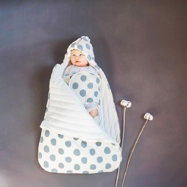 

95*52cm infant fall/winter cotton sleeping bags portable bag for children boy girl sleep in a cold 2021 blankets & swaddling