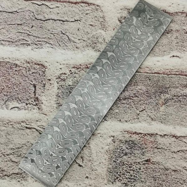 

professional hand tool sets 160*30*3mm damascus steel billet patterned cutter embryo forging materials quenched smoothed for diy material