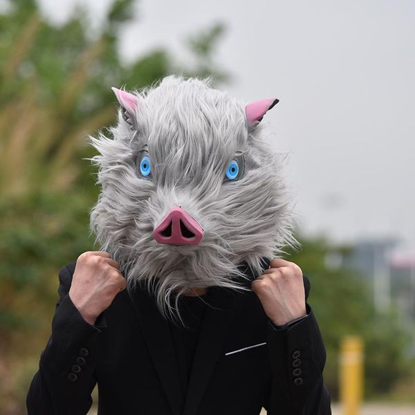 

other event & party supplies hashibira inosuke cosplay latex mask for adult