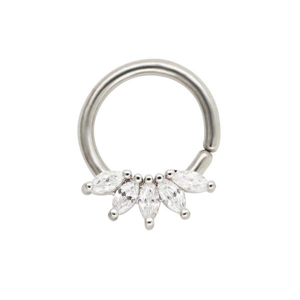 

other musi 16g nose ring 316l stainless steel jewelry, Slivery;golden