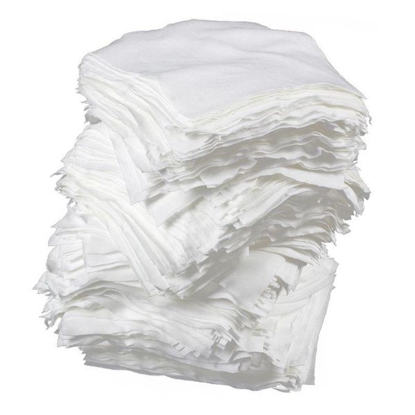 

cleaning cloths dust-cleanroom wiper wiping cloth 4 inch x 400 pcs white