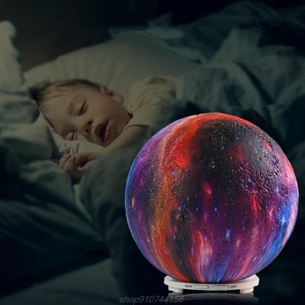 

moon shape air humidifier aroma essential oil diffuser night light usb charging humidificador mist maker m15 21 dropship humidifiers
