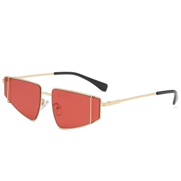 

polygon metal frames big eyewear men womens vintage square shades sunglasses, White;black