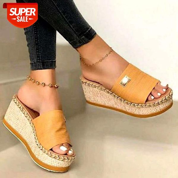 

woman sandals wedges slippers platform heels women slipper ladies outside shoes female wedge slipper flip flop sandals ladies #vb0v, Black