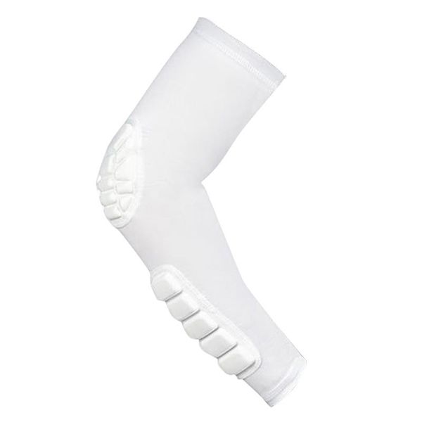 

elbow & knee pads 1pc breathable basketball support protect training arm safety protective x85, Black;gray