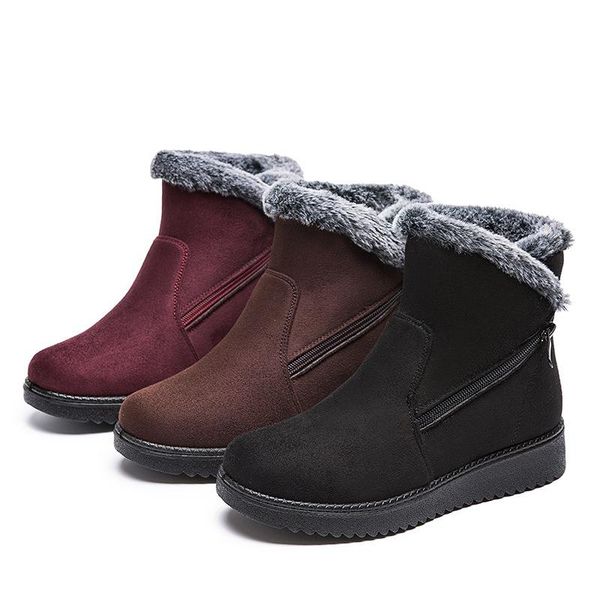 Stiefel Frauen frauen Winter Schuhe 2021 Warme Frau Wasserdichte Damen Schnee Für Ankle Botas Mujer