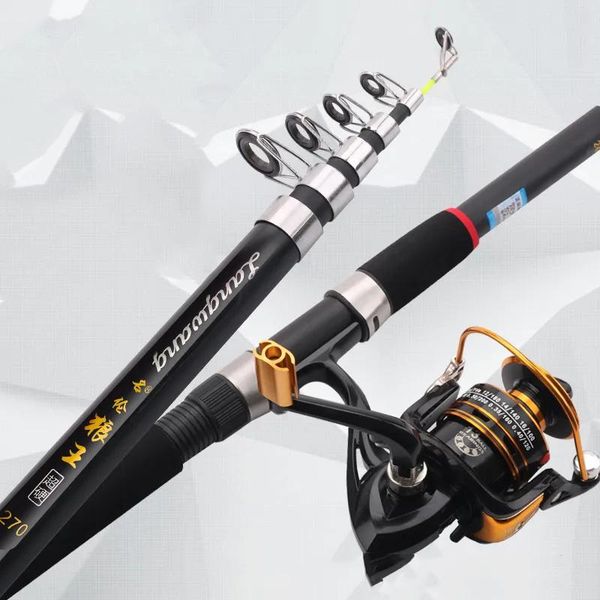 

boat fishing rods portable titanium alloy luminous soft tip rock carp rod sea spinning carbon ultralight raft pole