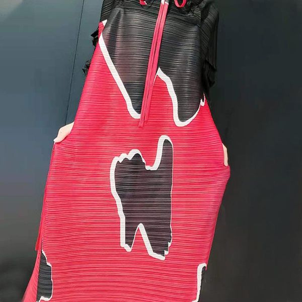 

dress women's loose and slim pleated casual dresses, Black;gray