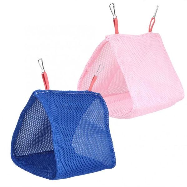 

small animal supplies hamster house cage summer breathable mesh pet bird parrot nest hammock bed toy cute cages tools